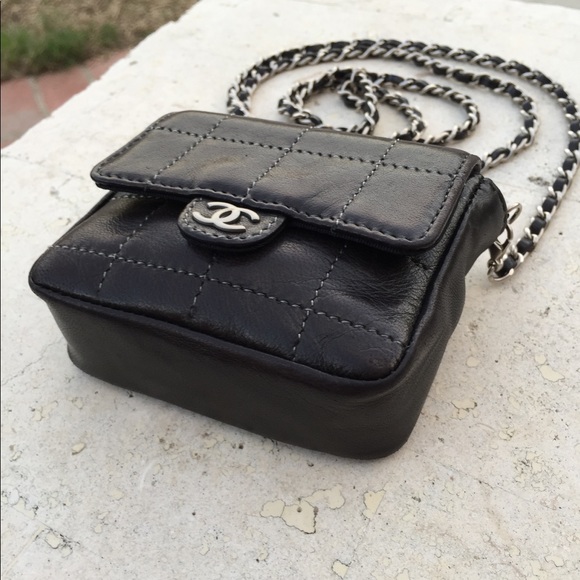 ❌SOLD❌ CHANEL micro fanny pack + flap bag black - Picture 6 of 8